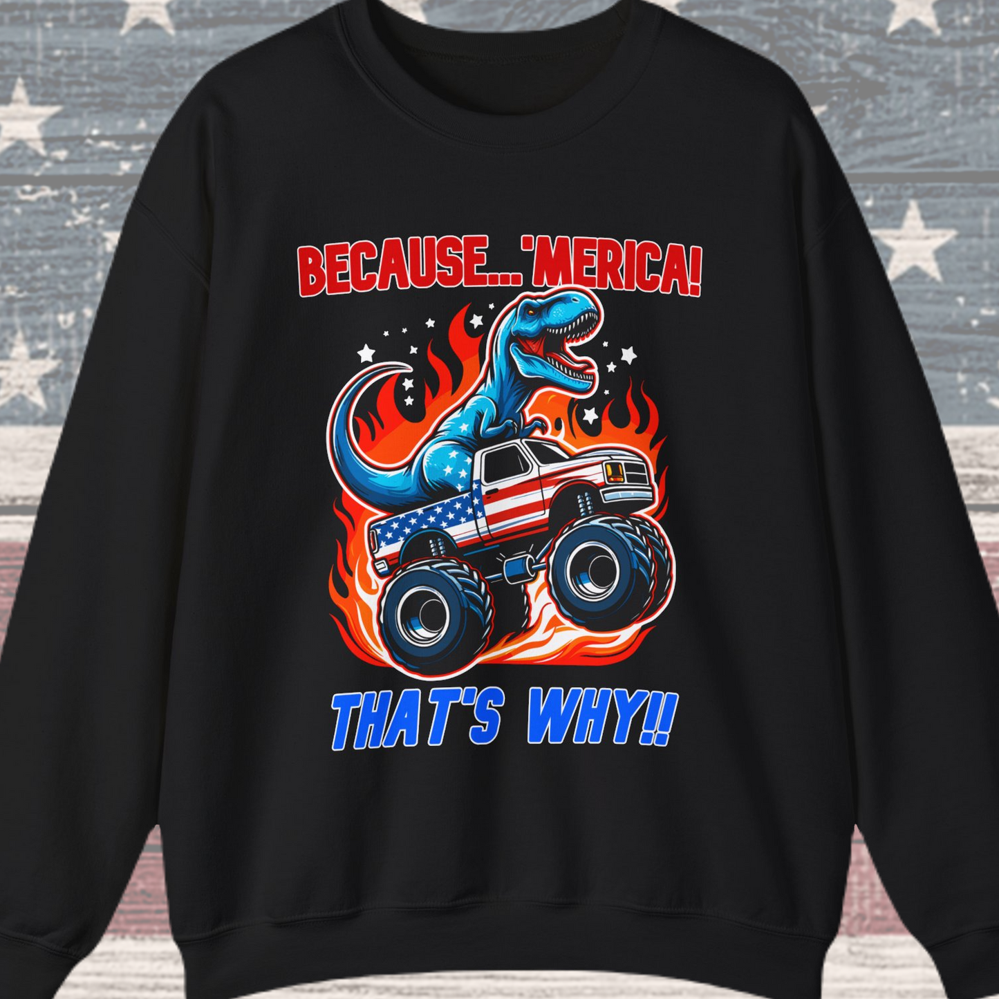 Because 'Merica! That's Why!! #1 Sweatshirt