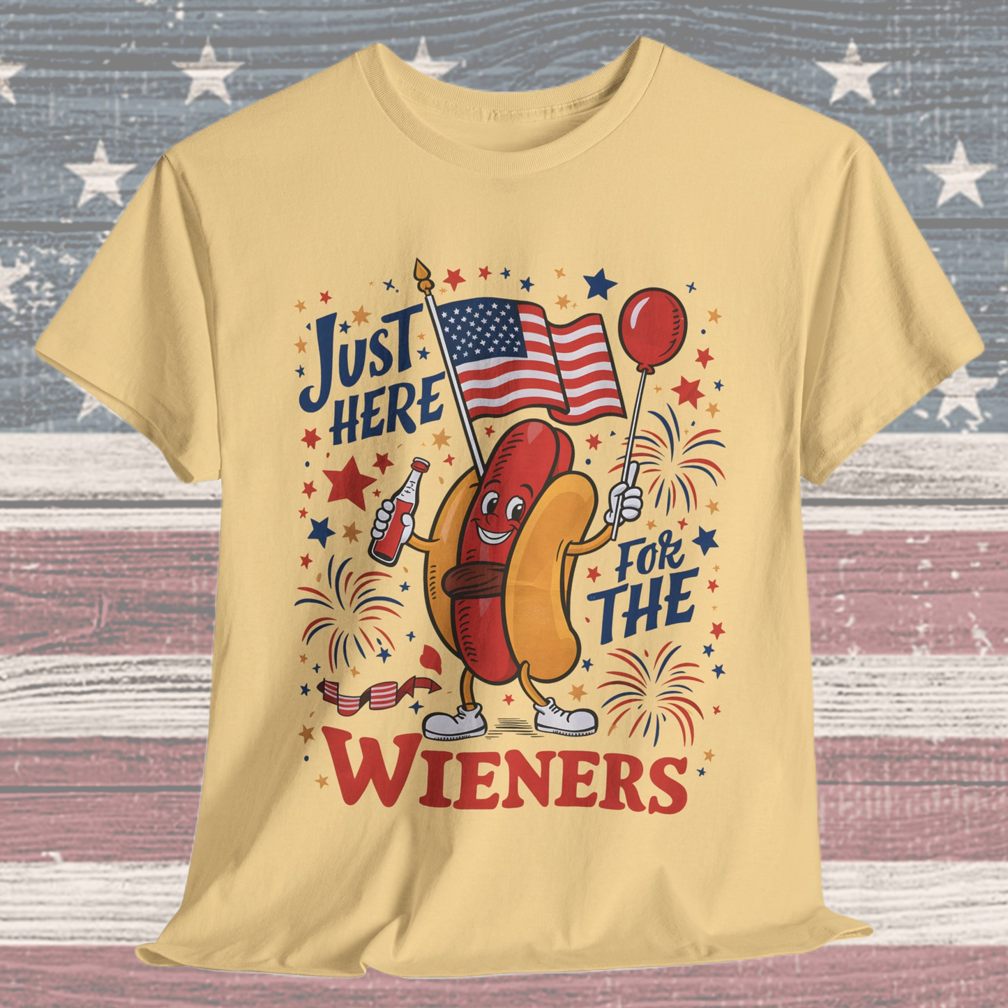 Just Here for the Wieners #1 T-Shirt