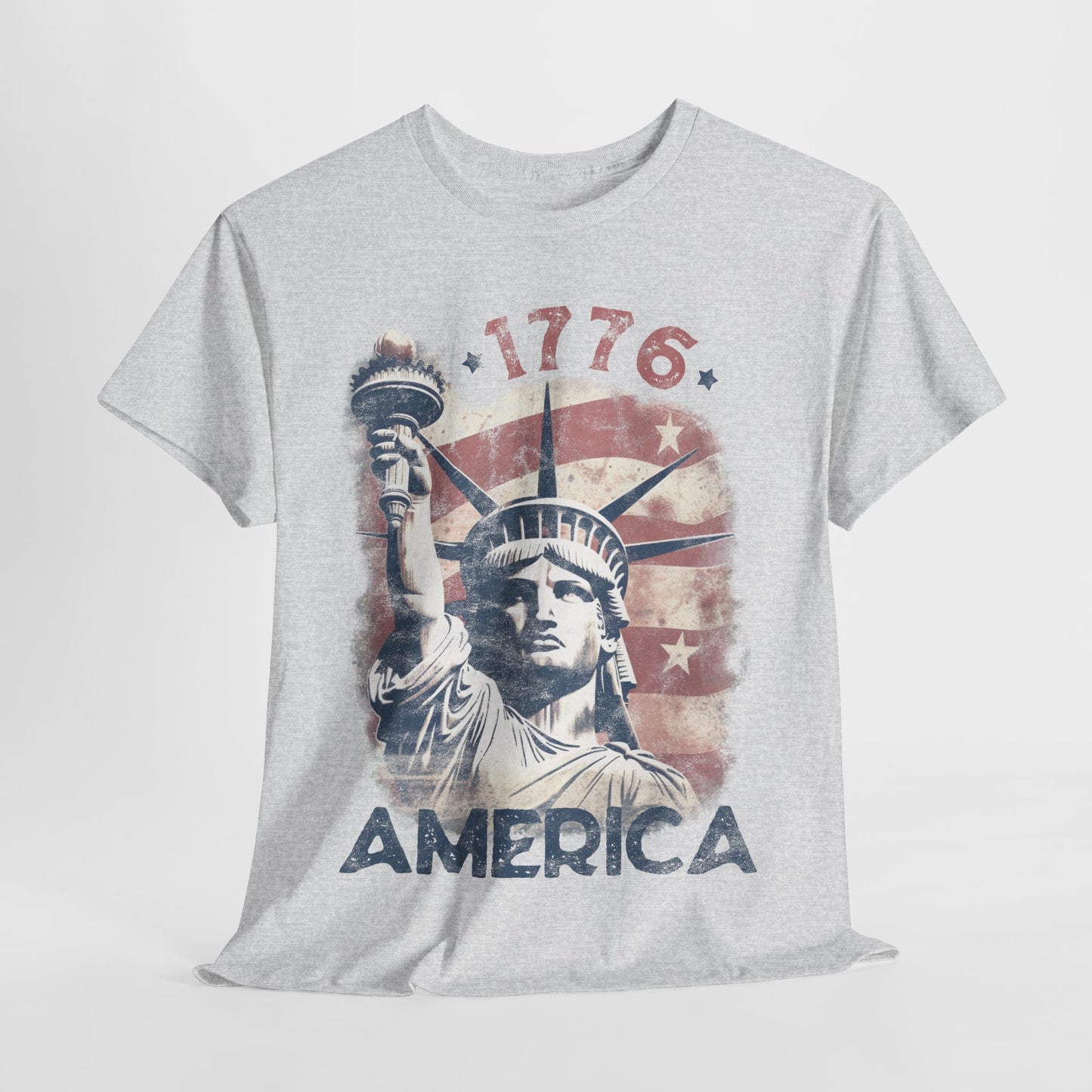 Statue of Liberty - 1776 America T-Shirt