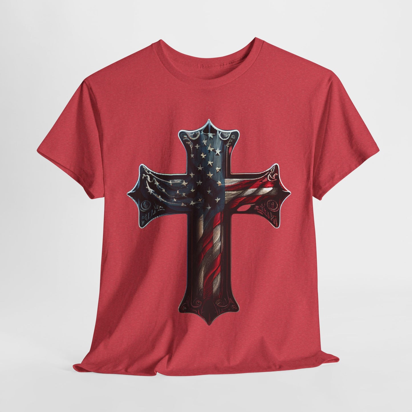 American Flag Cross #2 T-Shirt