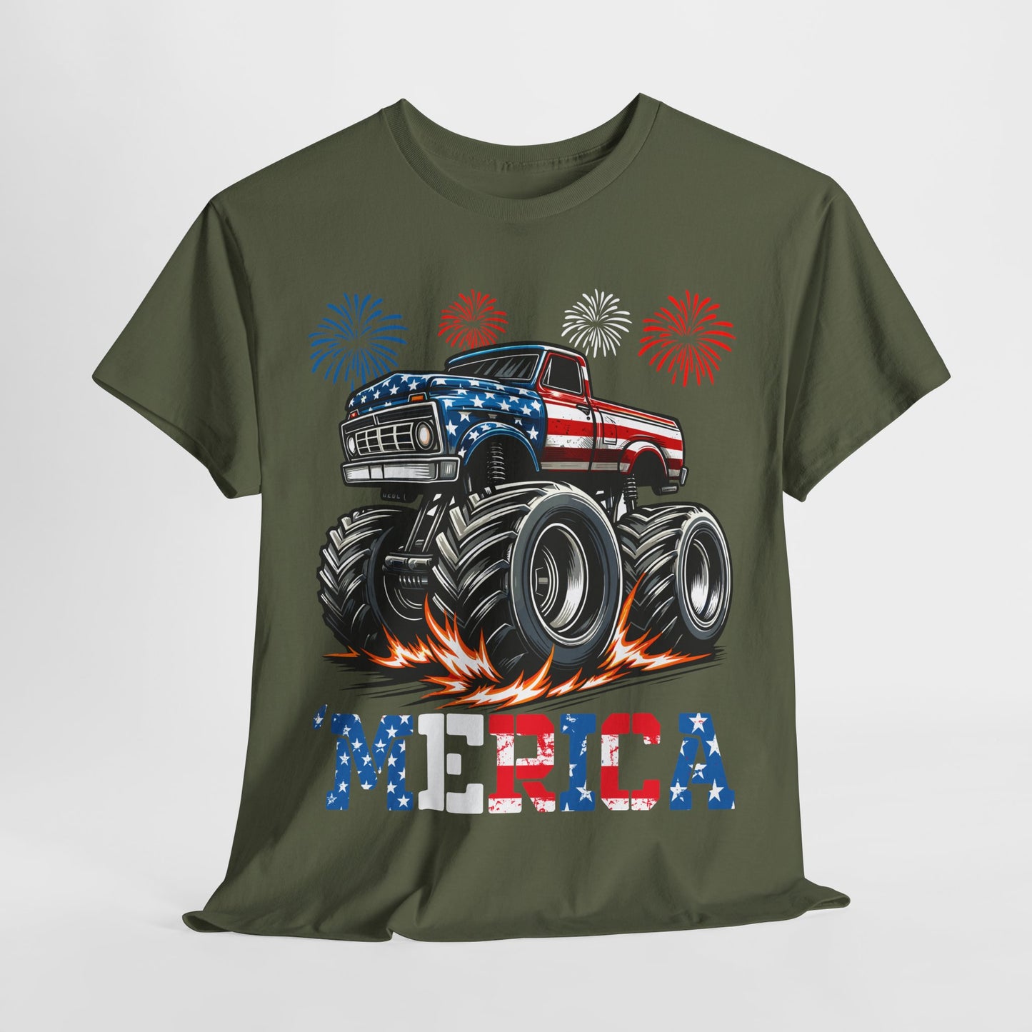 'Merica! Monster Truck T-Shirt