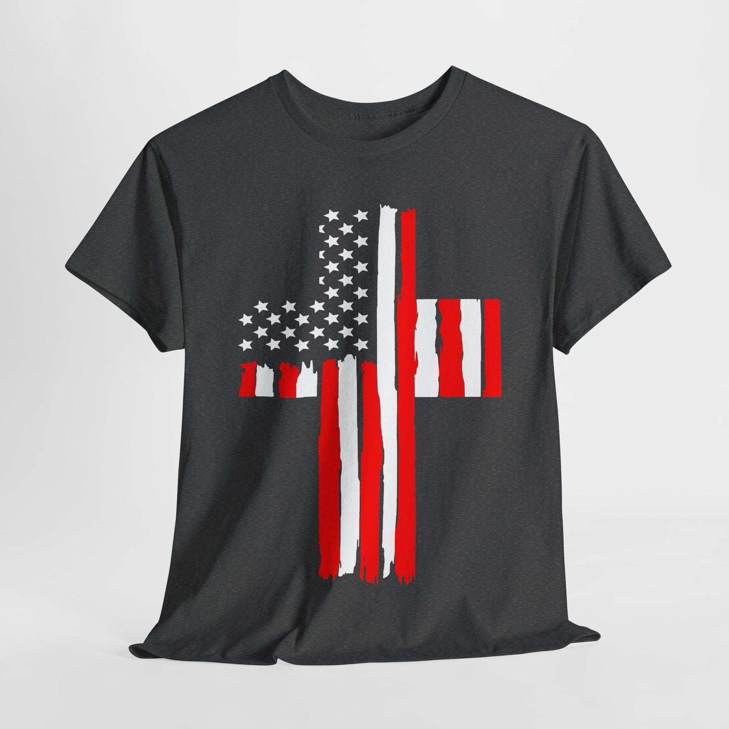 American Flag Cross #1 T-Shirt