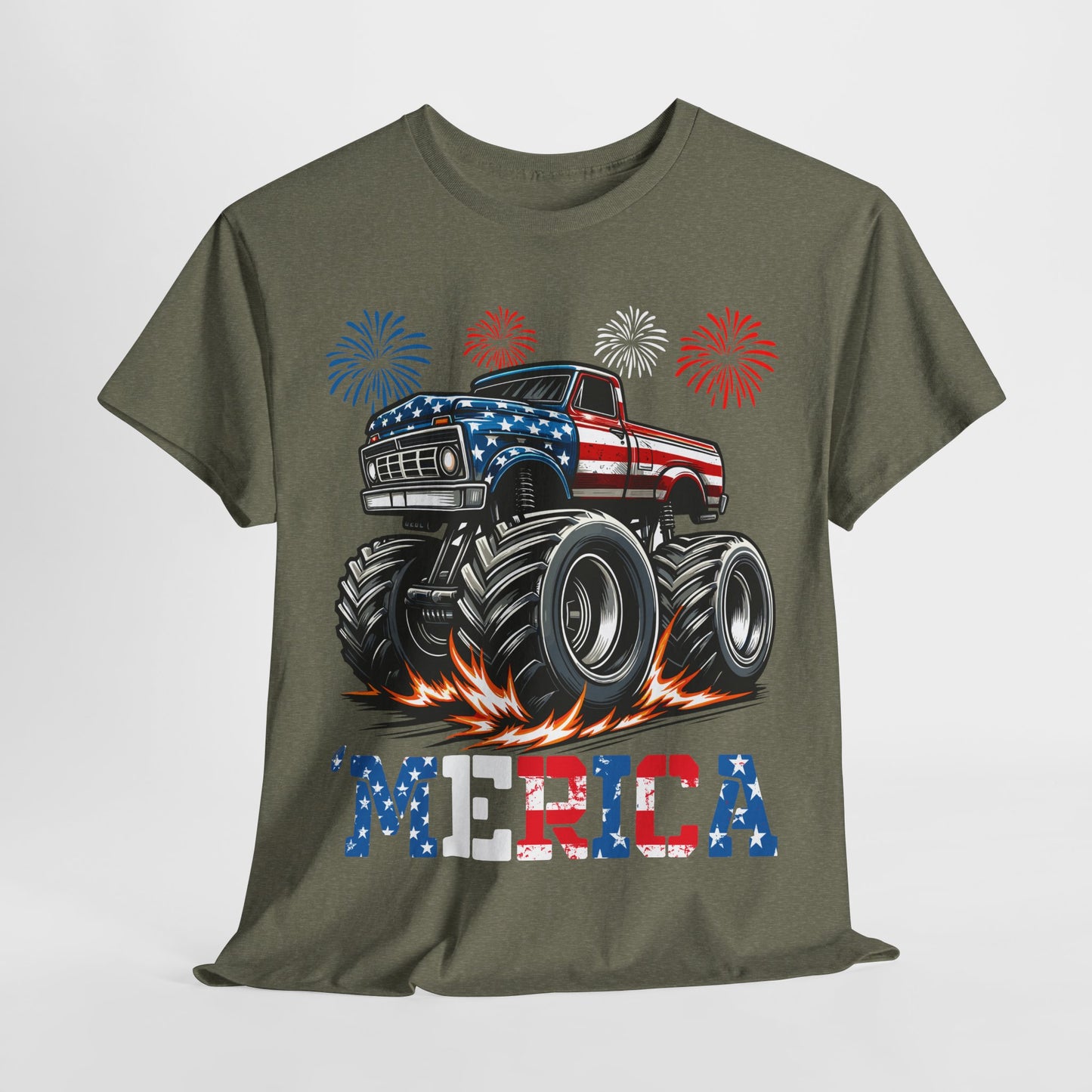 'Merica! Monster Truck T-Shirt