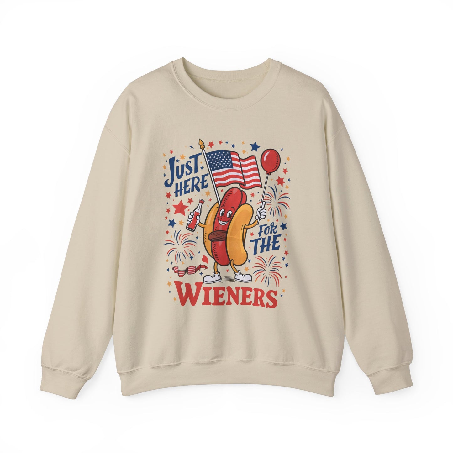 Just Here for the Wieners #1 Sweatshirt