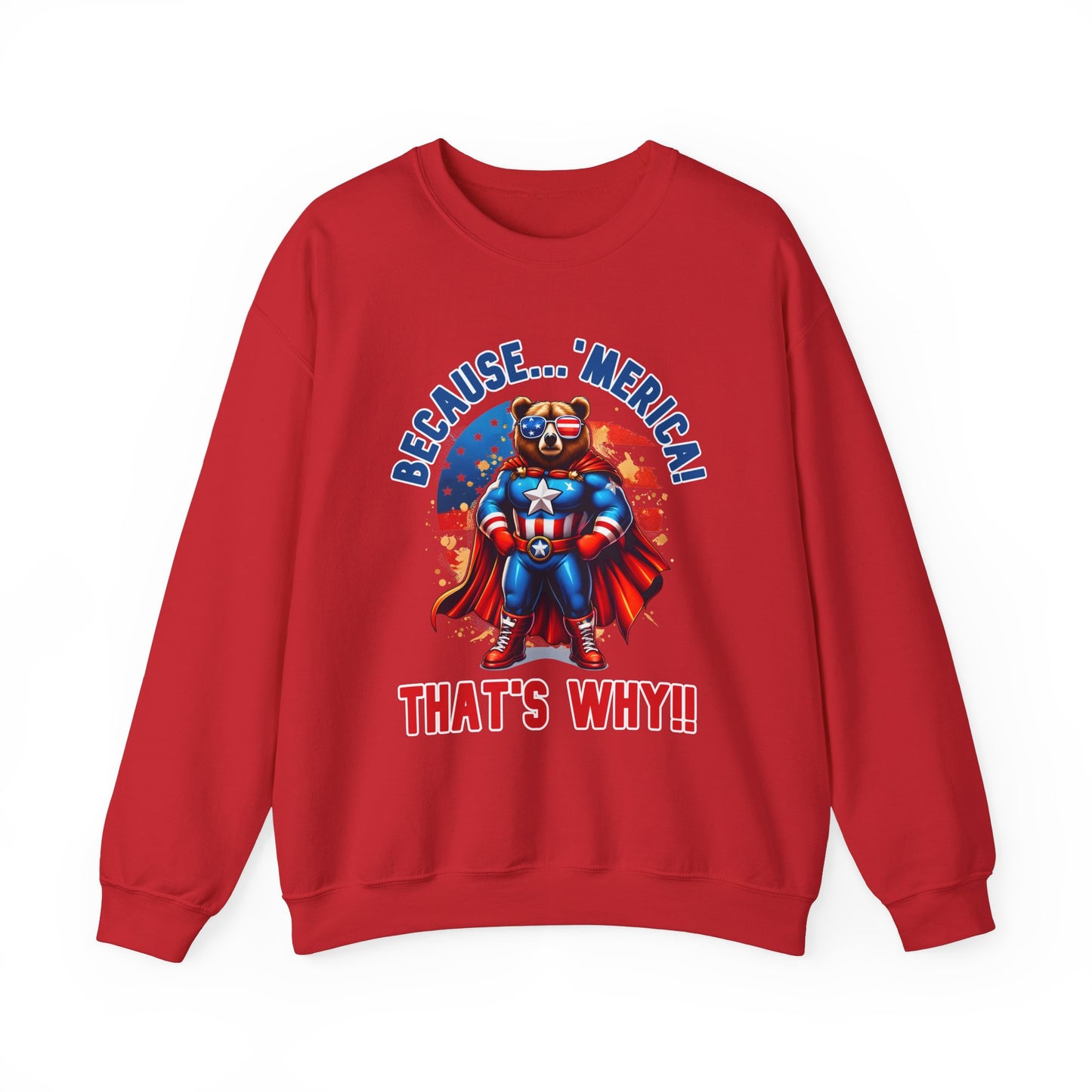 Because 'Merica! That's Why!! #2 Sweatshirt