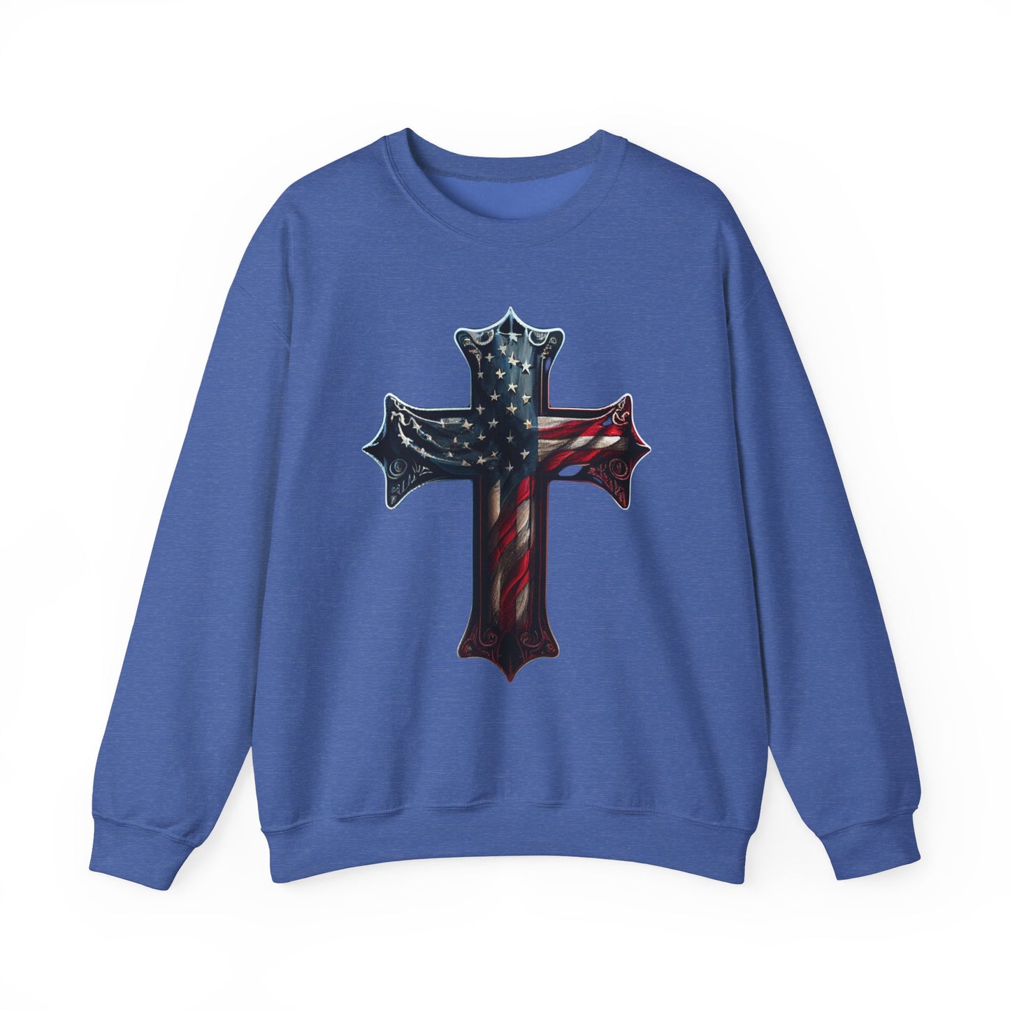 American Flag Cross #2 Sweatshirt