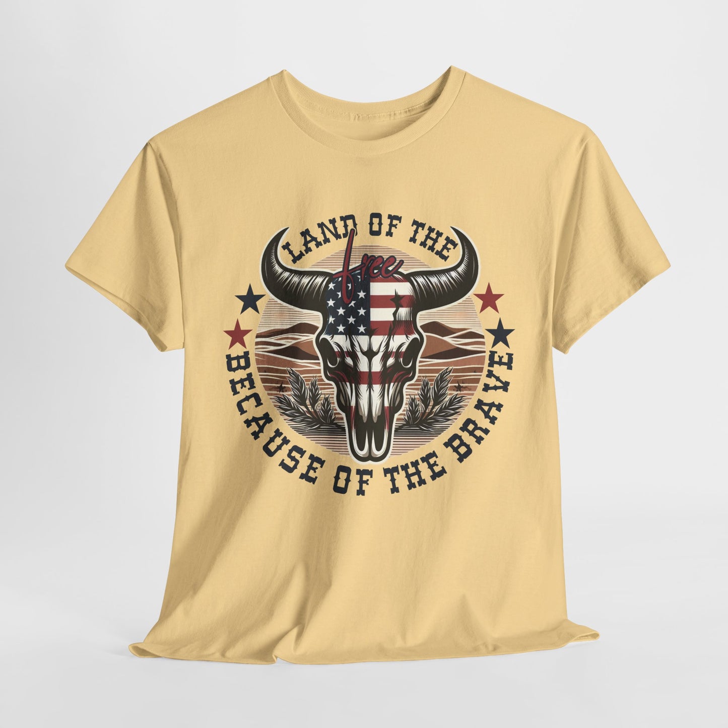 Land of the Free Because of the Brave #3 T-Shirt