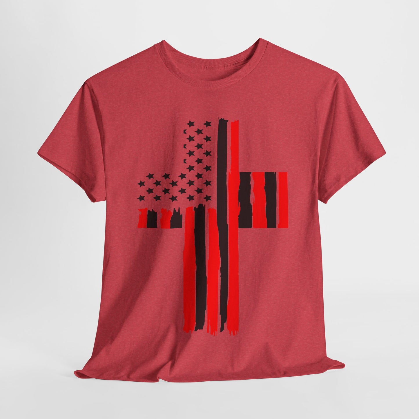 American Flag Cross #1 T-Shirt