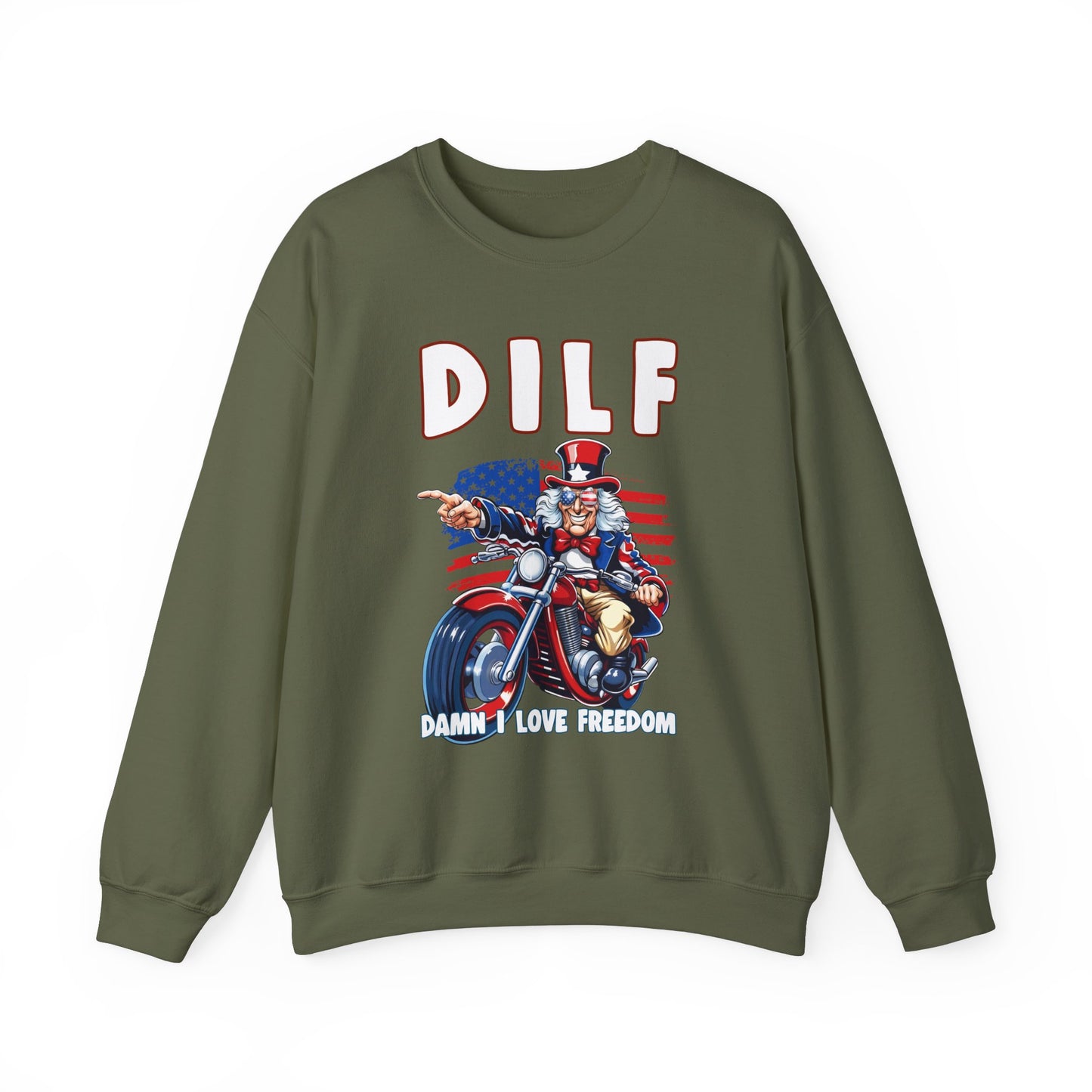 DILF - Damn I Love Freedom #2 Sweatshirt