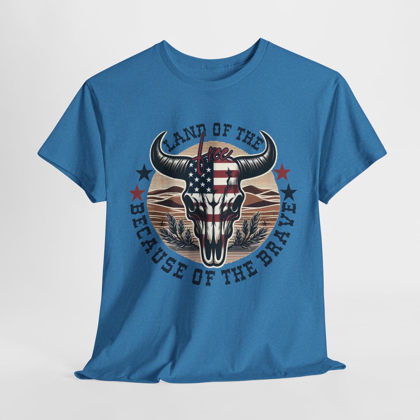 Land of the Free Because of the Brave #3 T-Shirt