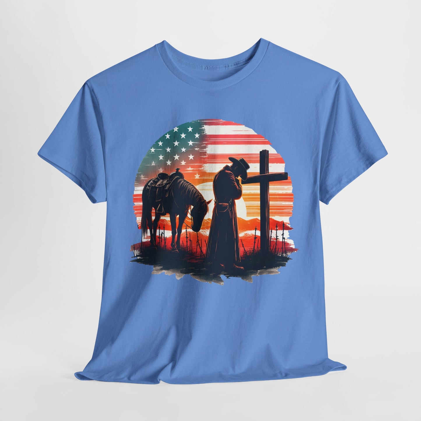 Cowboy Traveler at Cross T-Shirt