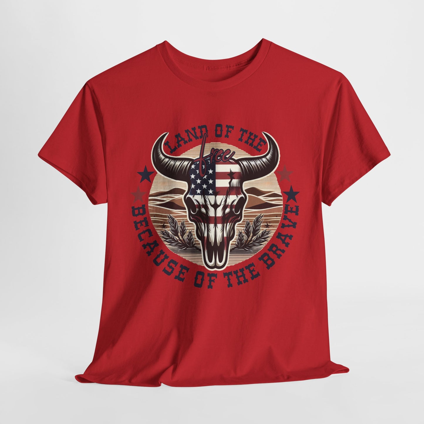 Land of the Free Because of the Brave #3 T-Shirt