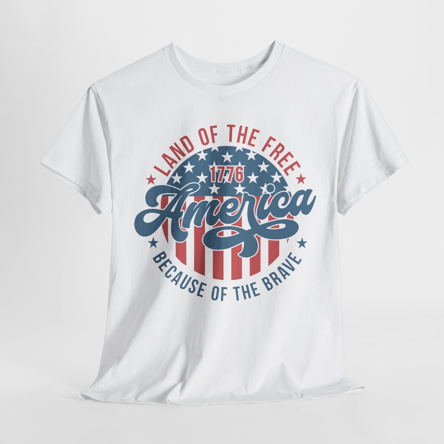 Land of the Free Because of the Brave #1 T-Shirt