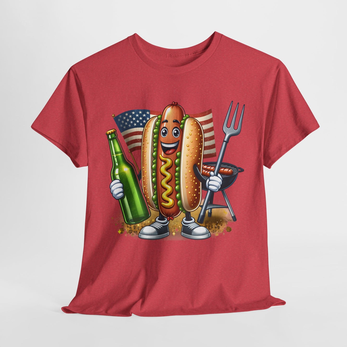 Hot dog and a Beer T-Shirt
