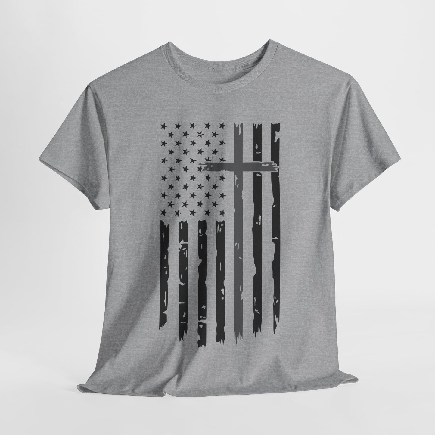 Thin Gray Line Cross - Corrections T-Shirt
