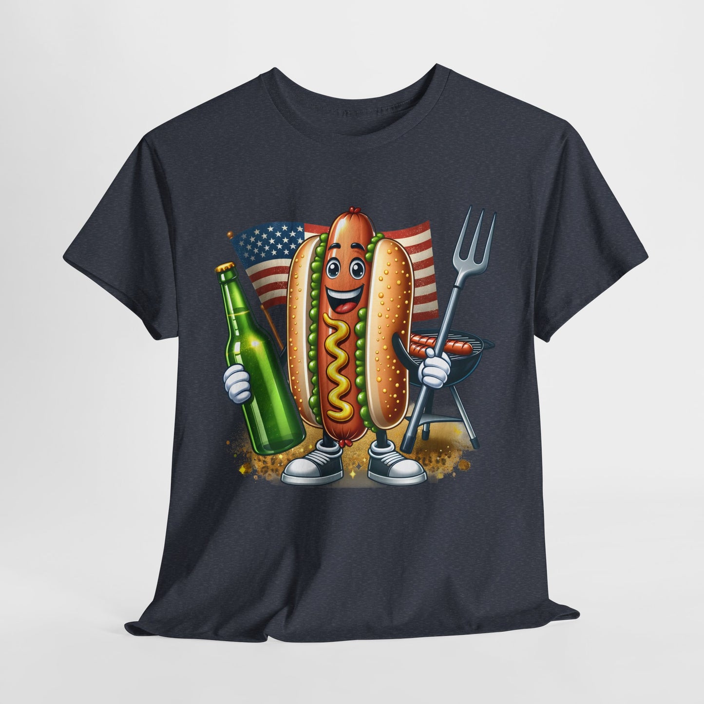 Hot dog and a Beer T-Shirt
