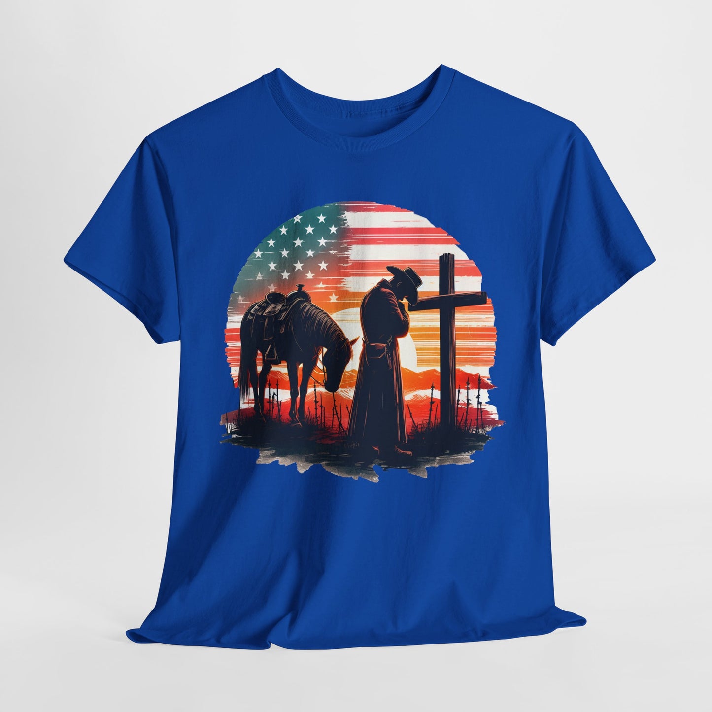 Cowboy Traveler at Cross T-Shirt