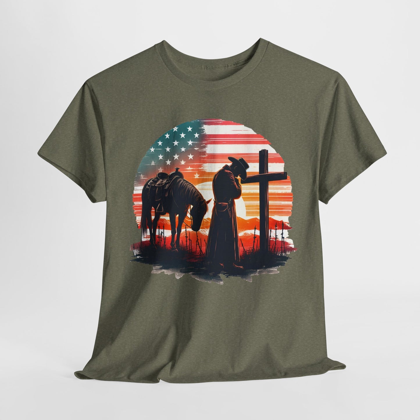 Cowboy Traveler at Cross T-Shirt