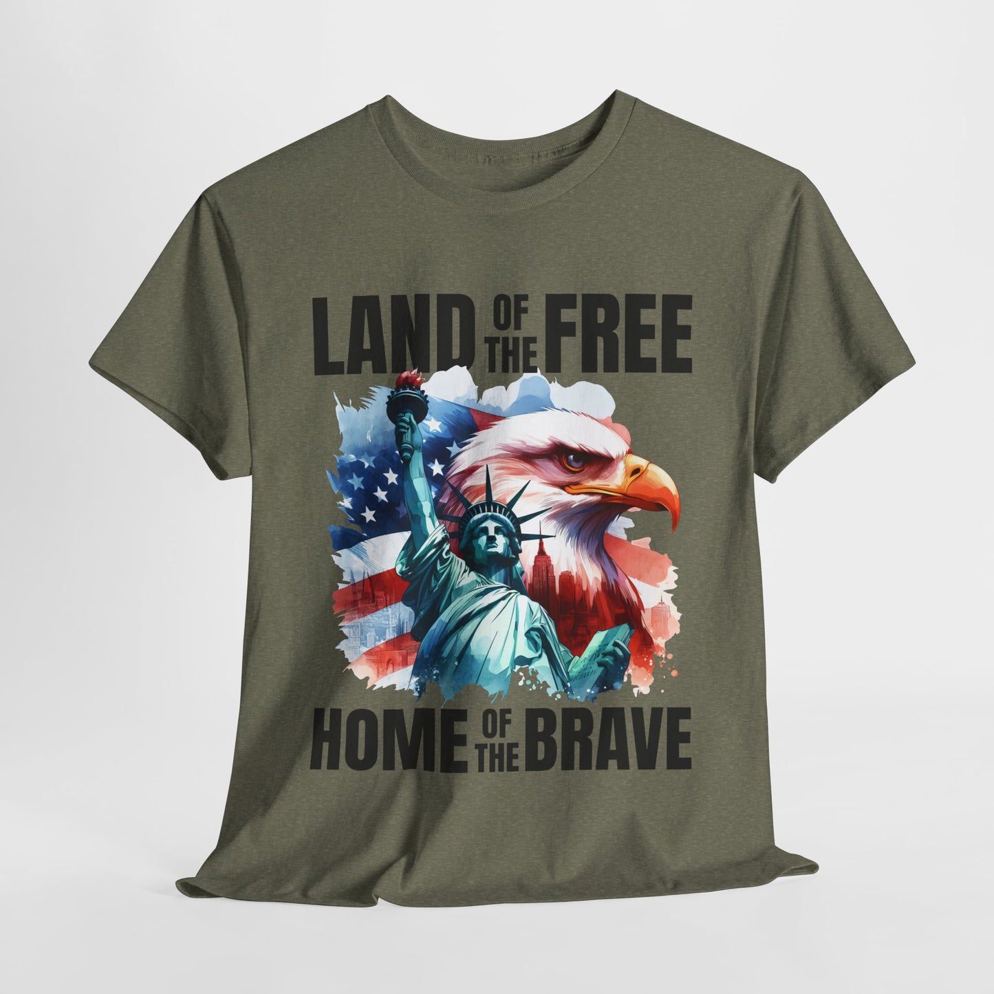 Land of the Free Home of the Brave T-Shirt