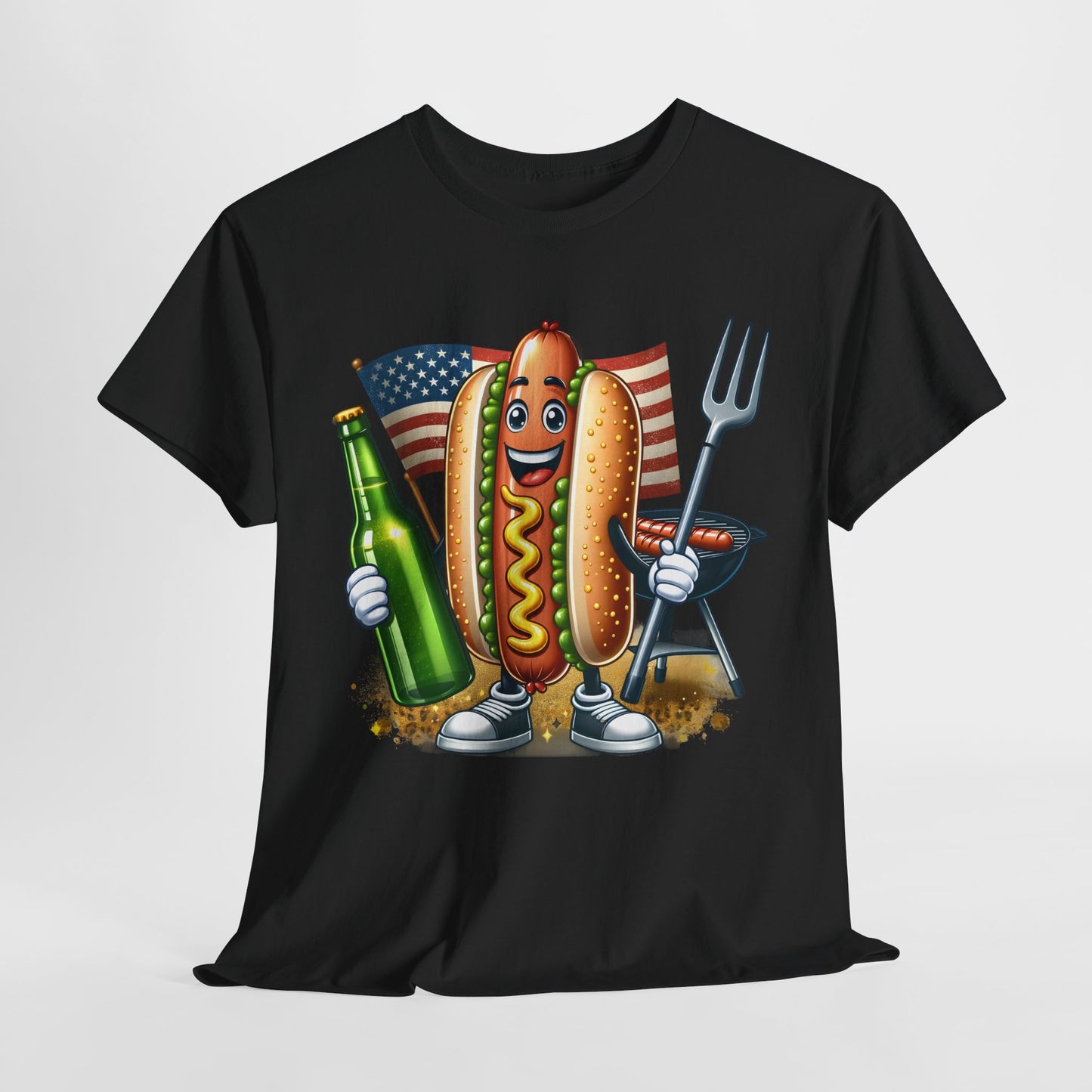 Hot dog and a Beer T-Shirt