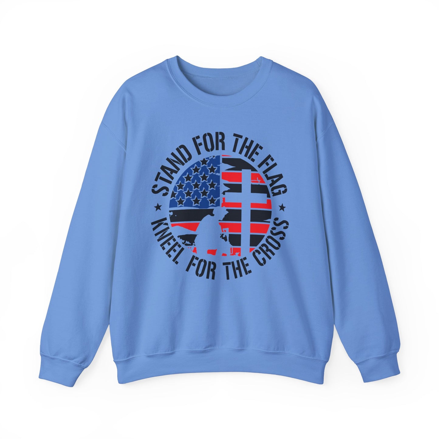 Stand for the Flag Kneel for the Cross Sweatshirt