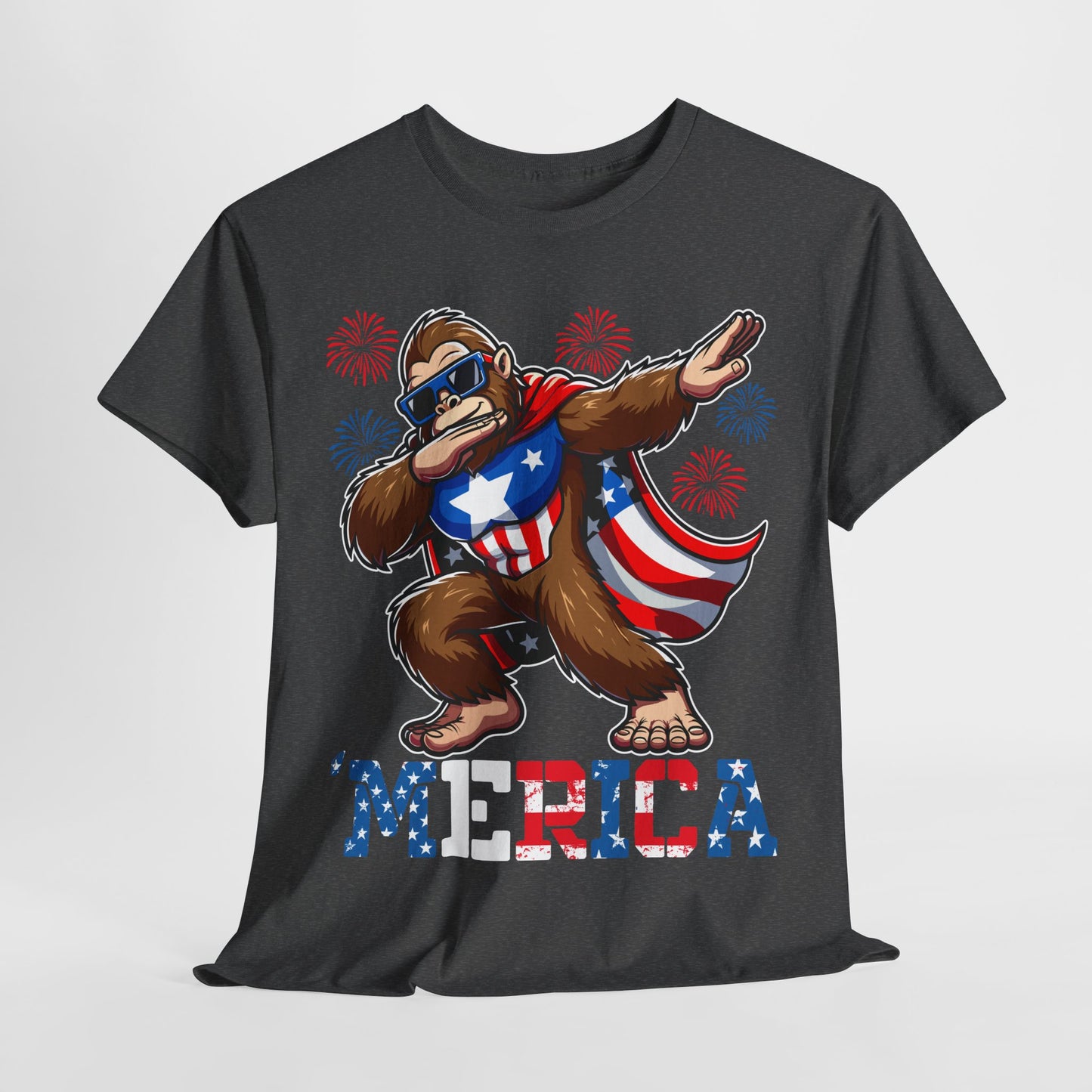 'Merica! Dabbin' Bigfoot T-Shirt
