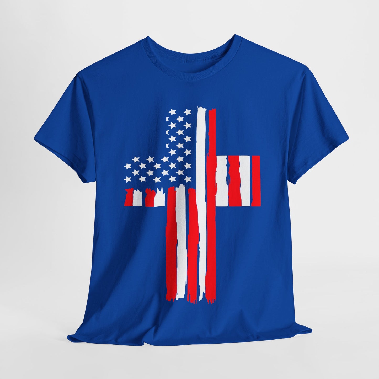 American Flag Cross #1 T-Shirt