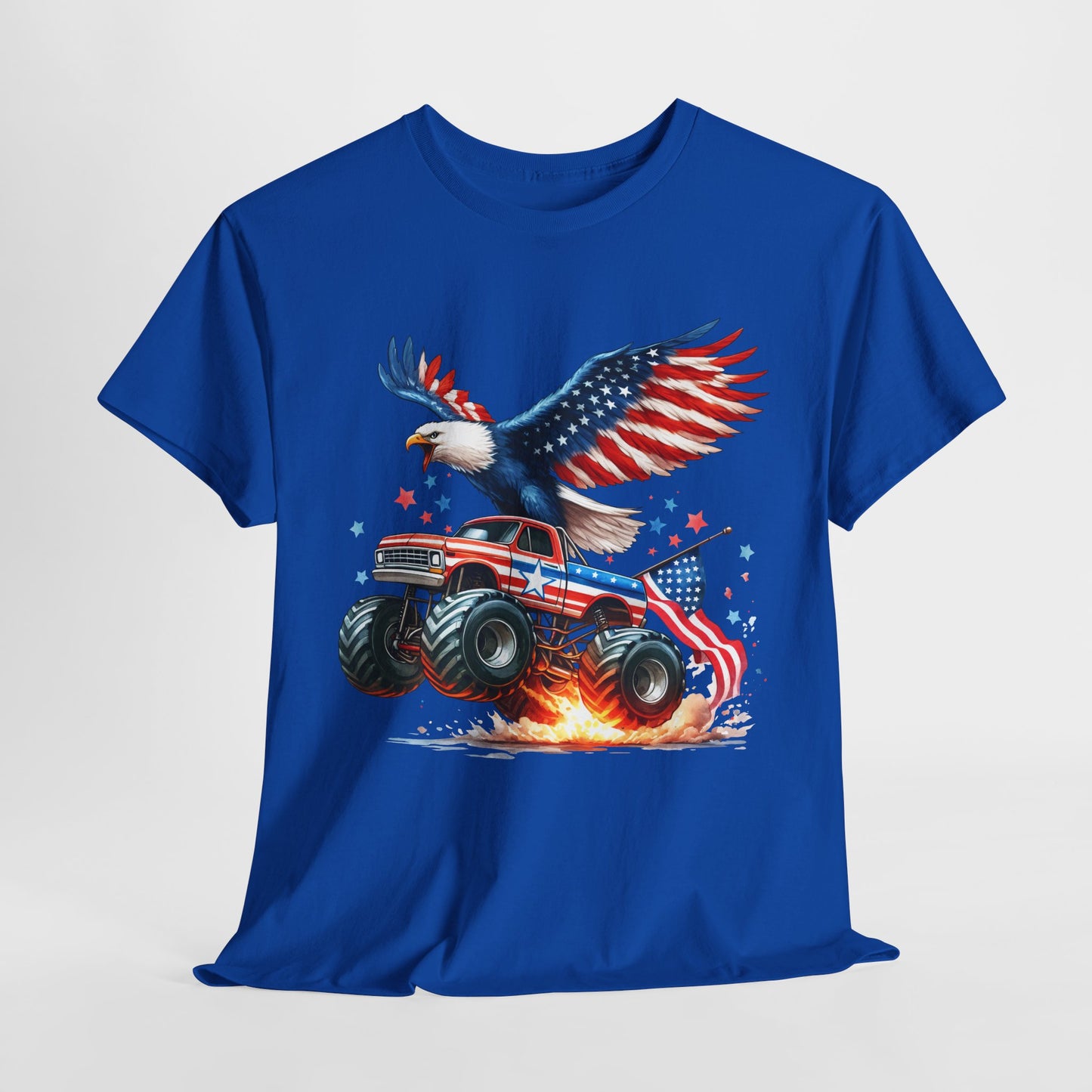 Eagle on a Monster Truck T-Shirt