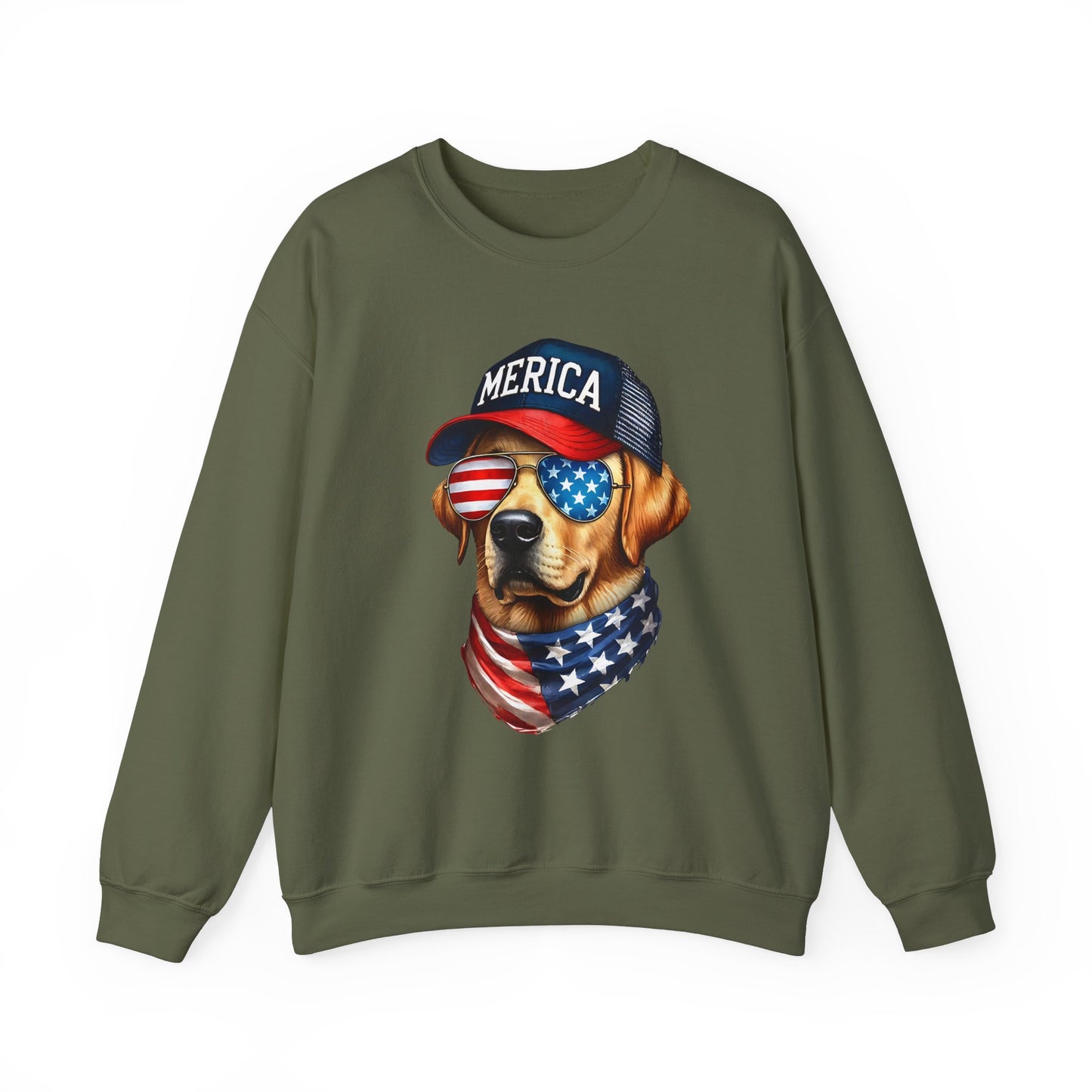 4th of July 'Merica Dog Sweatshirt