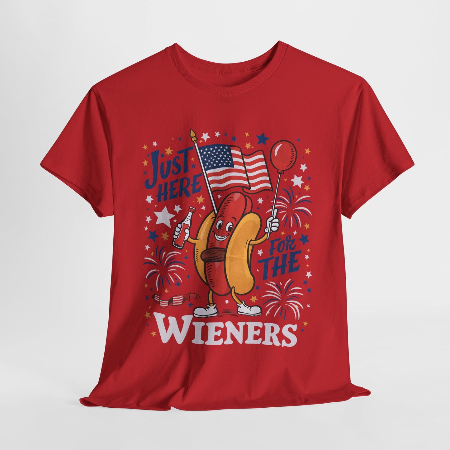 Just Here for the Wieners #1 T-Shirt