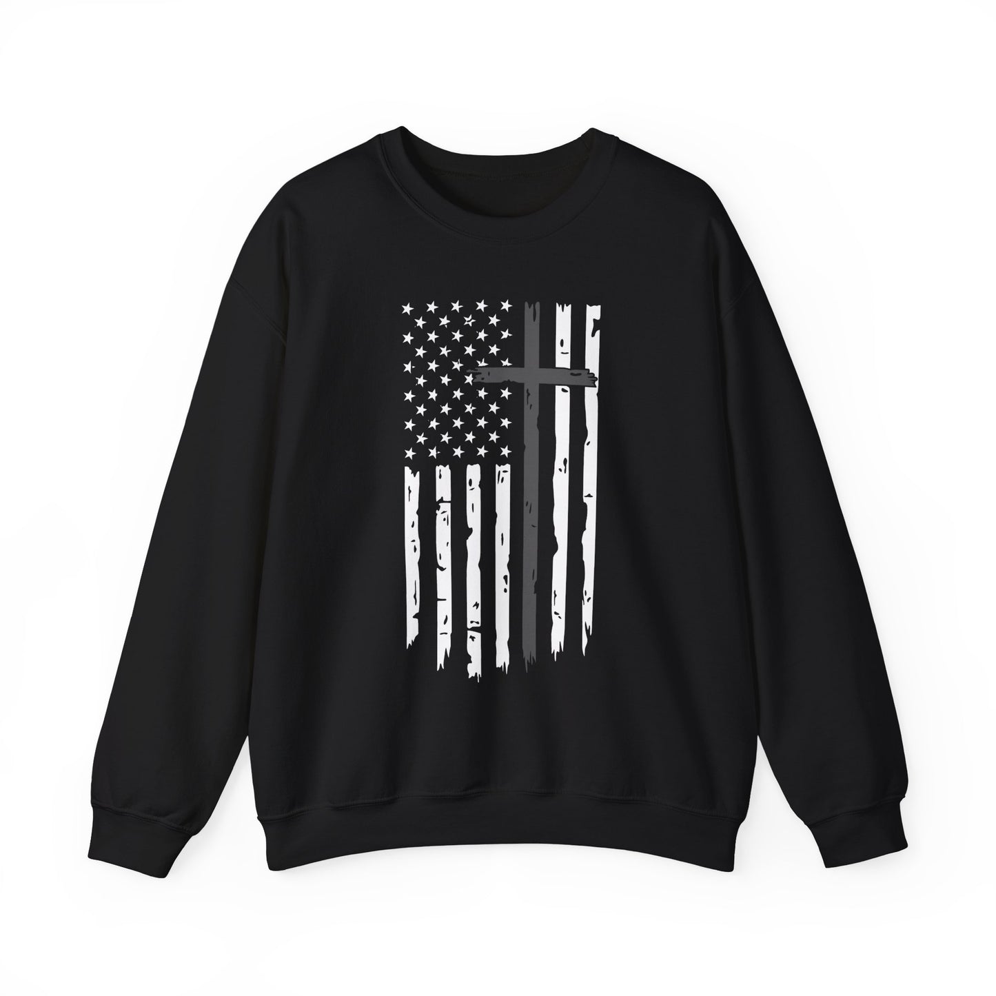Thin Gray Line Cross - Corrections Sweatshirt