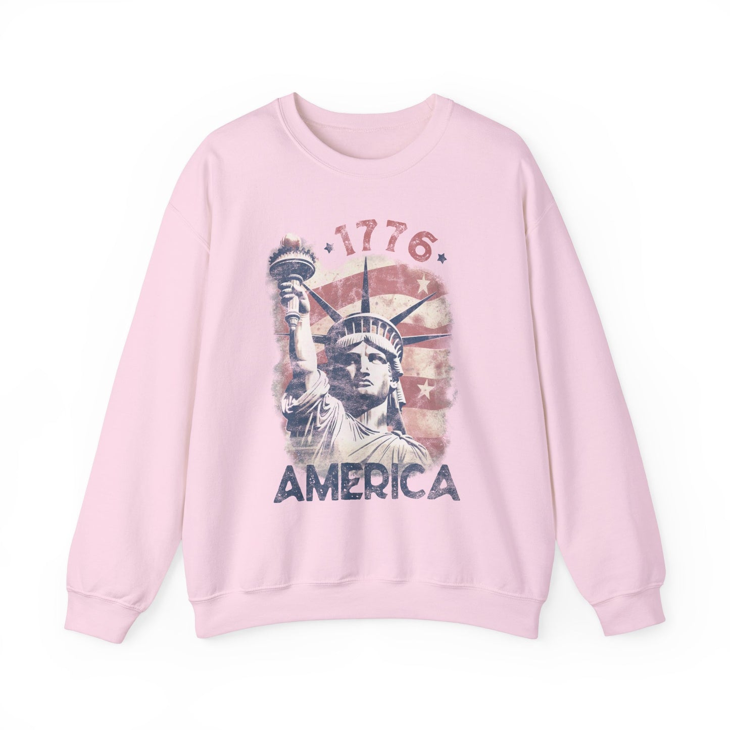 Statue of Liberty - 1776 America Sweatshirt
