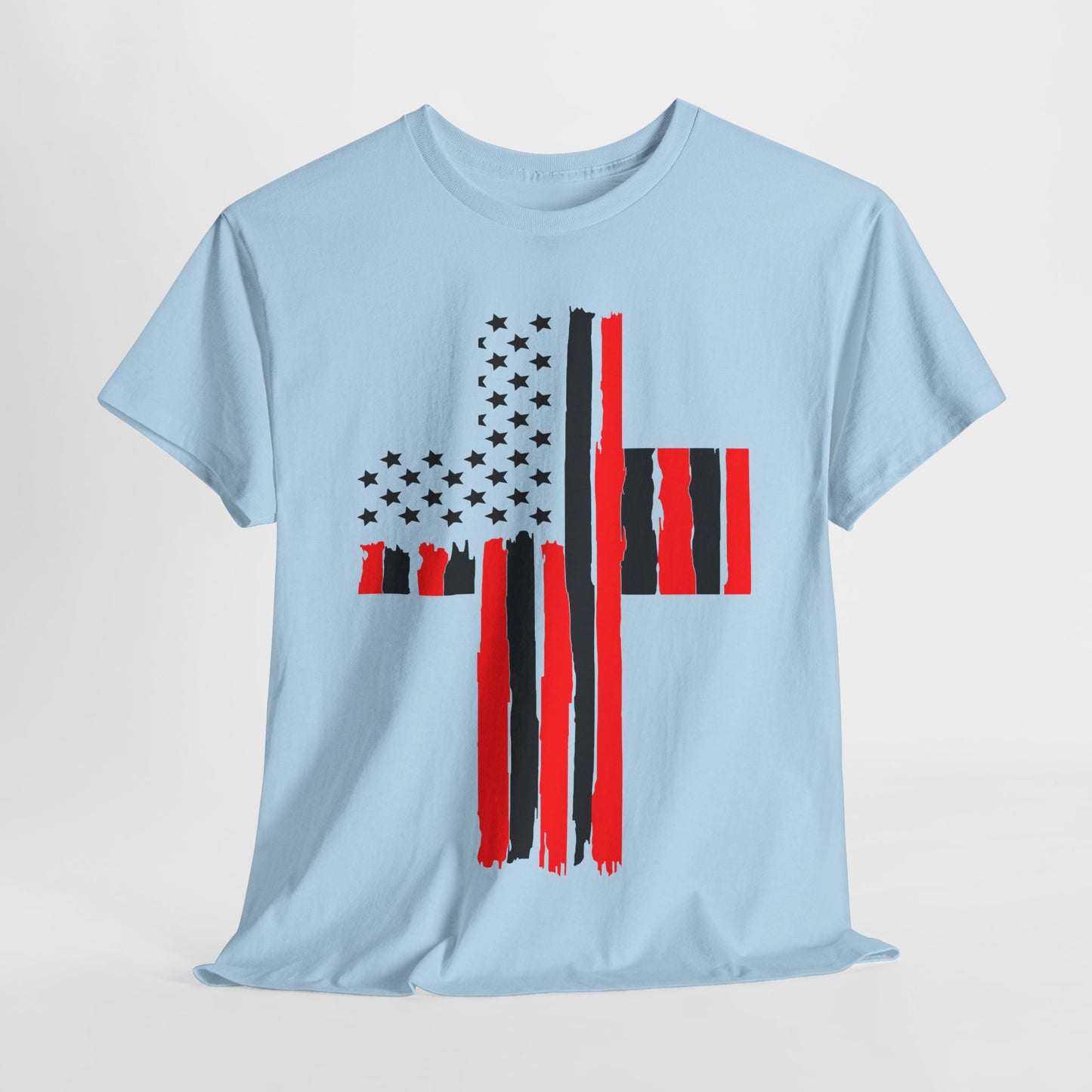 American Flag Cross #1 T-Shirt