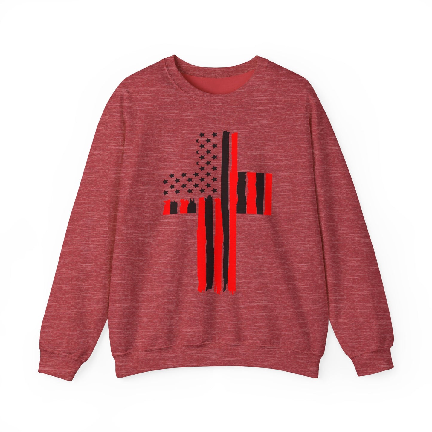 American Flag Cross #1 Sweatshirt