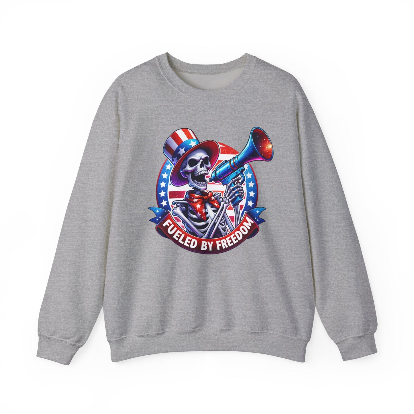 Fueled by Freedom Skeleton Sweatshirt