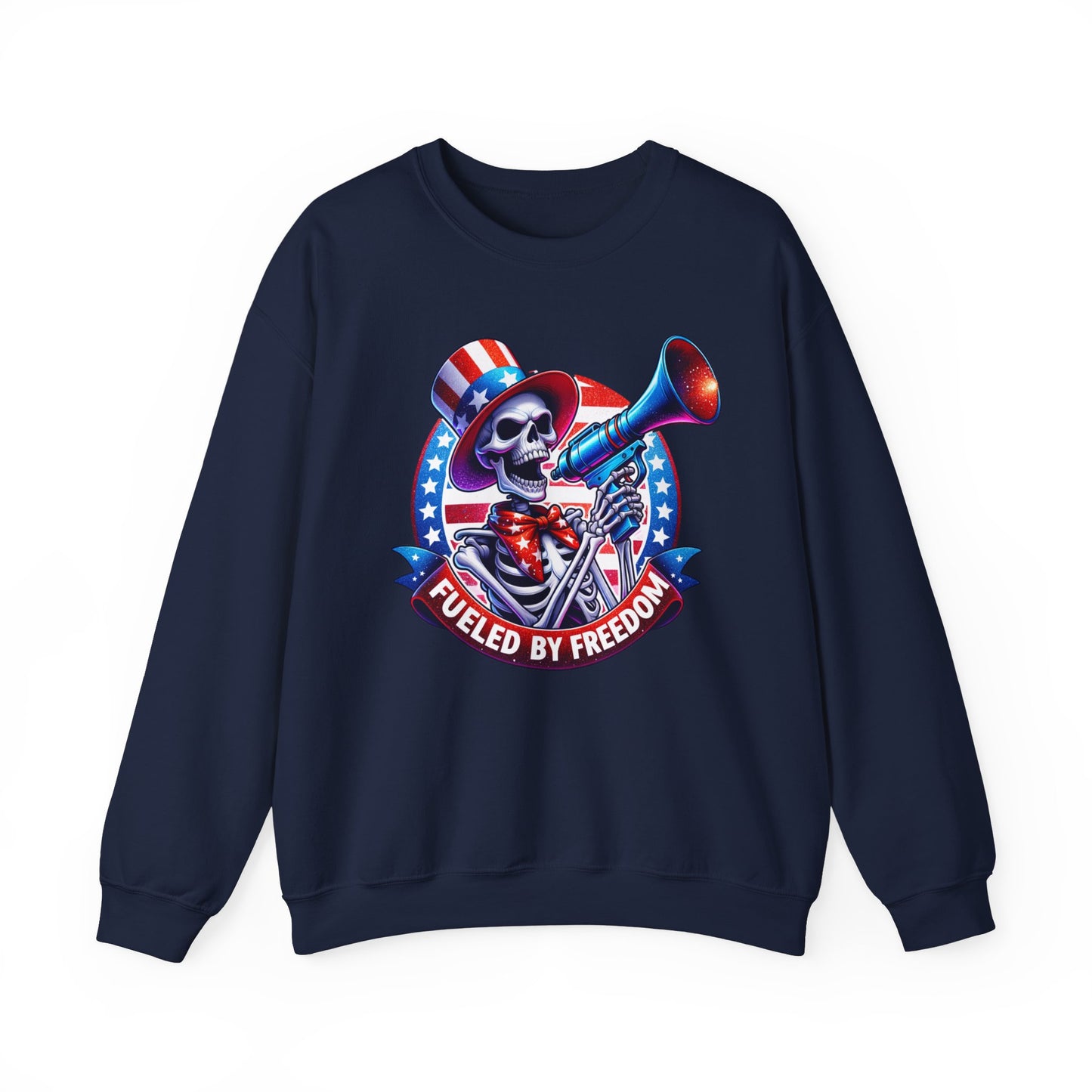 Fueled by Freedom Skeleton Sweatshirt
