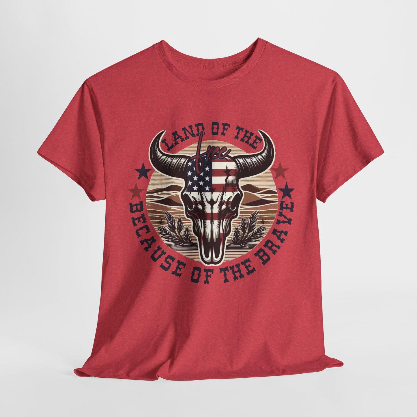 Land of the Free Because of the Brave #3 T-Shirt