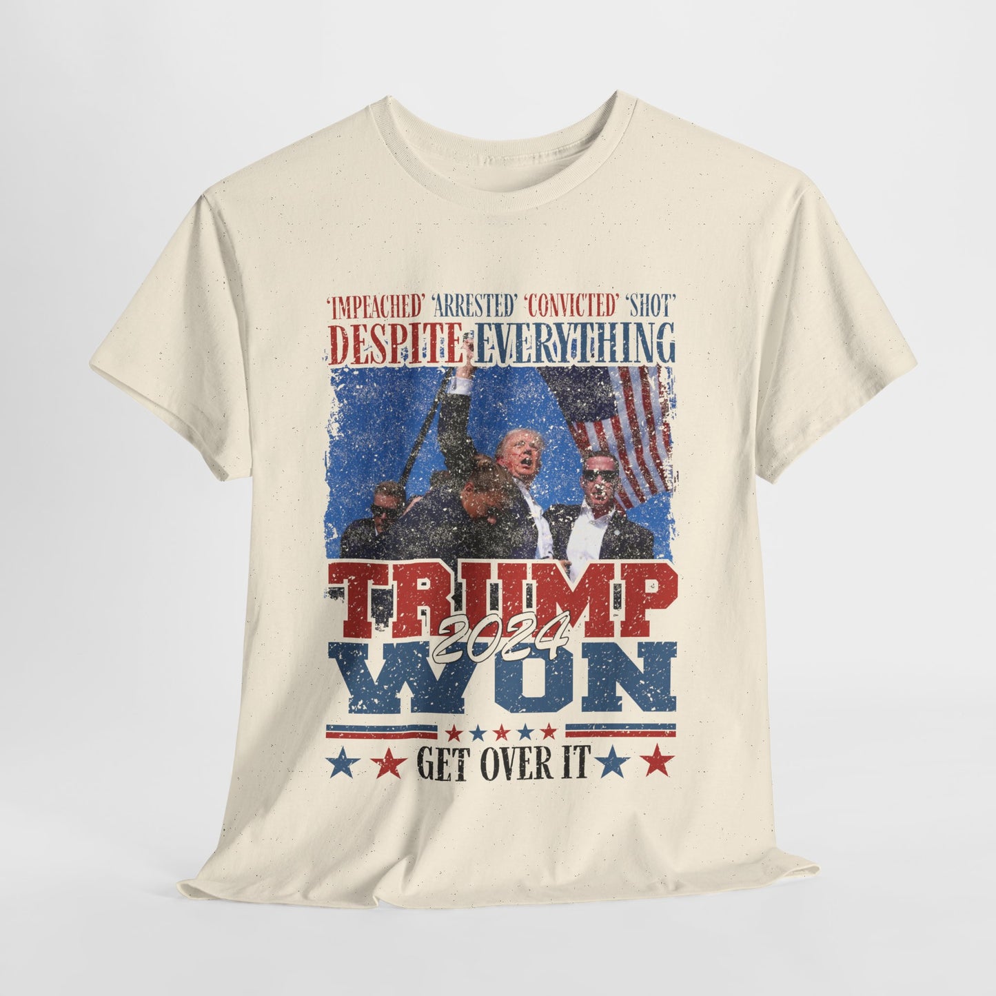 Donald Trump - Trump Won 2024 Get Over It T-Shirt