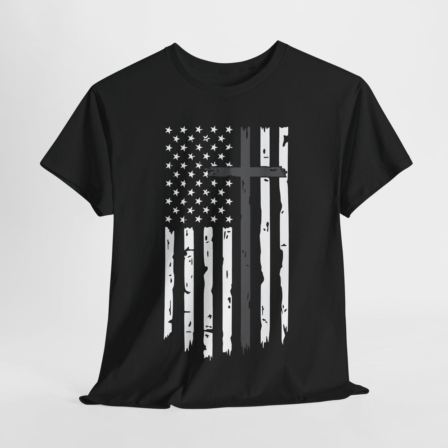Thin Gray Line Cross - Corrections T-Shirt