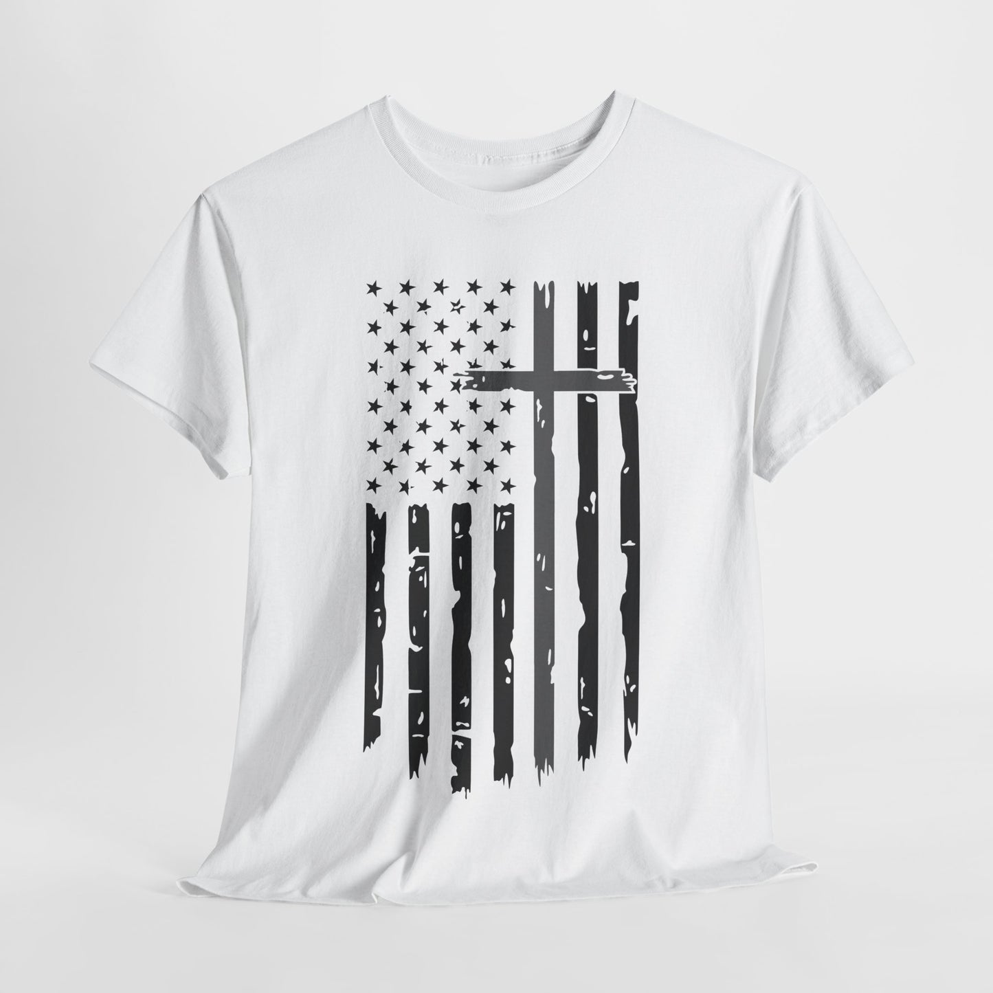 Thin Gray Line Cross - Corrections T-Shirt