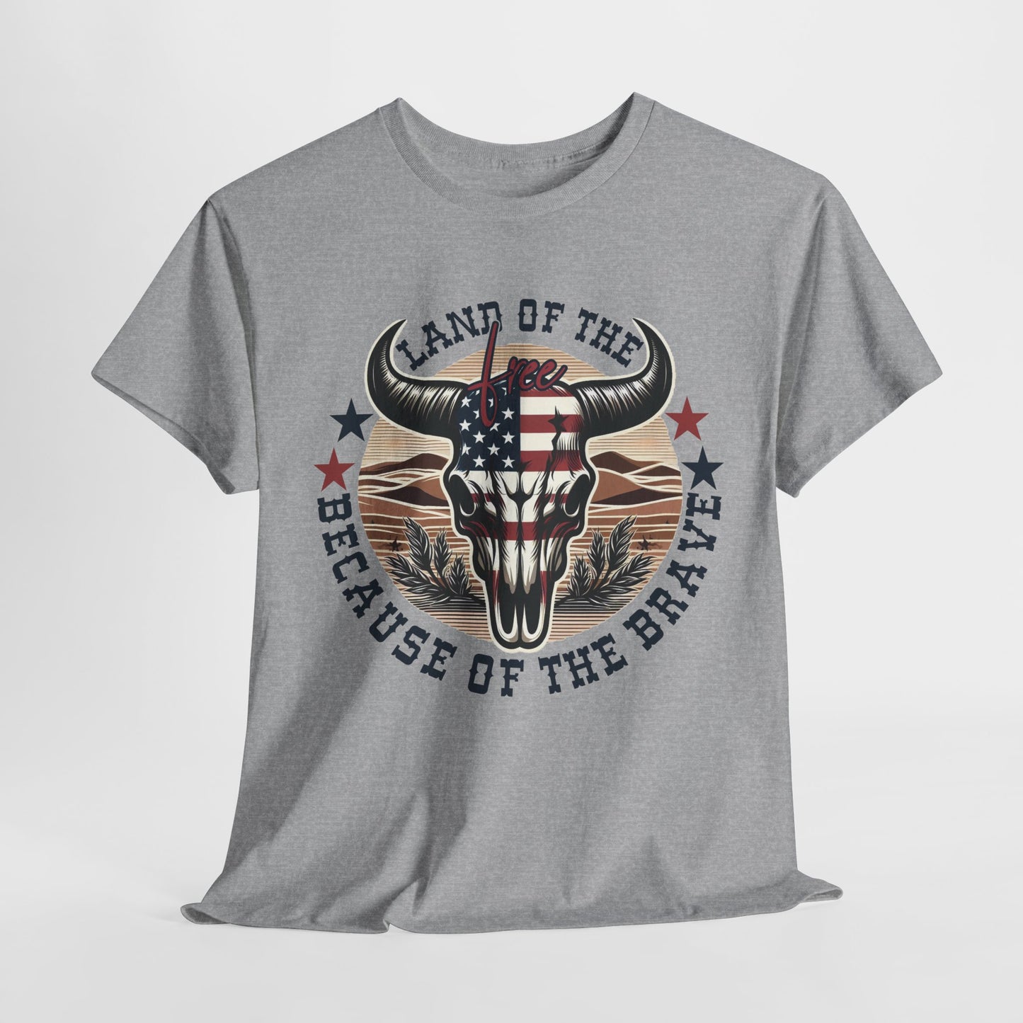 Land of the Free Because of the Brave #3 T-Shirt