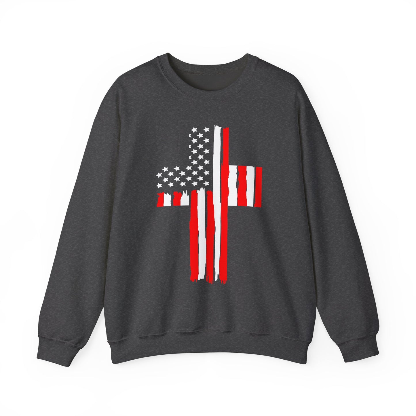 American Flag Cross #1 Sweatshirt