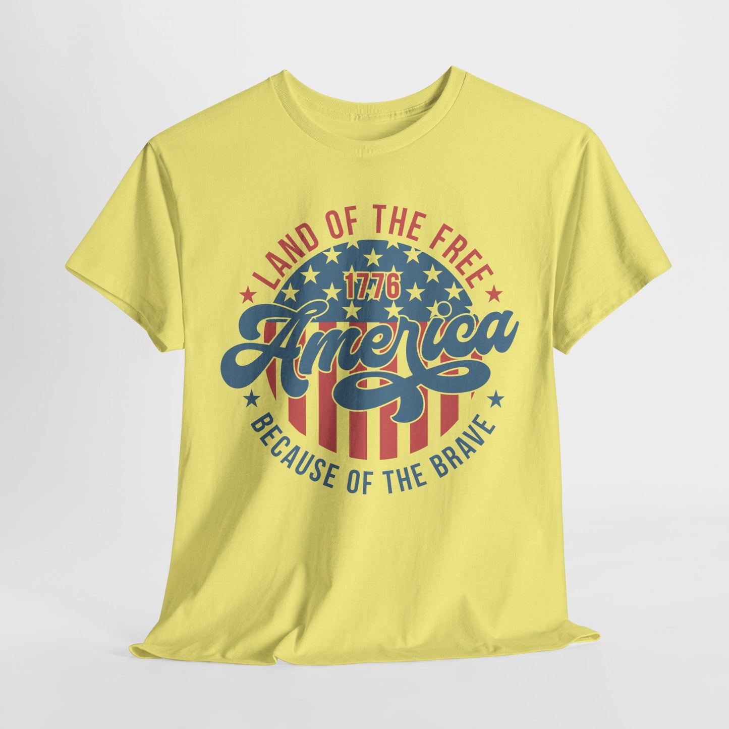 Land of the Free Because of the Brave #1 T-Shirt