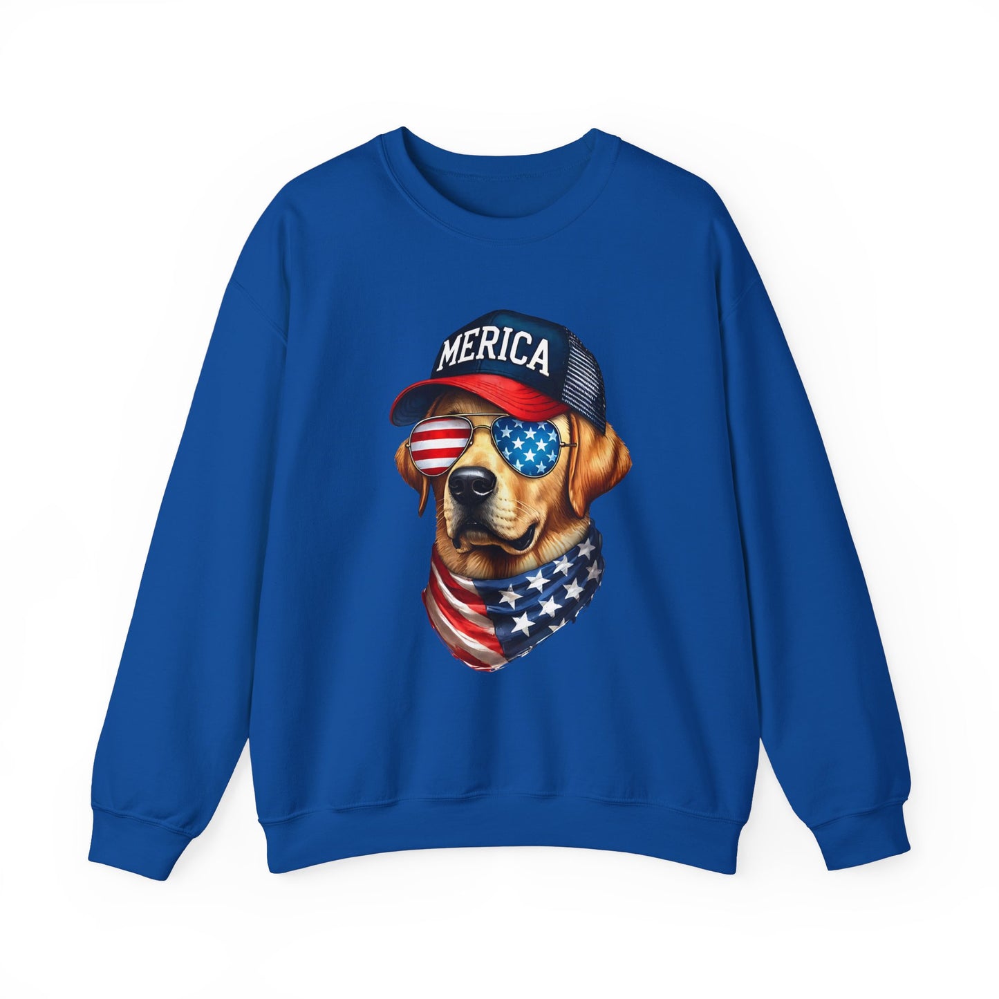 4th of July 'Merica Dog Sweatshirt