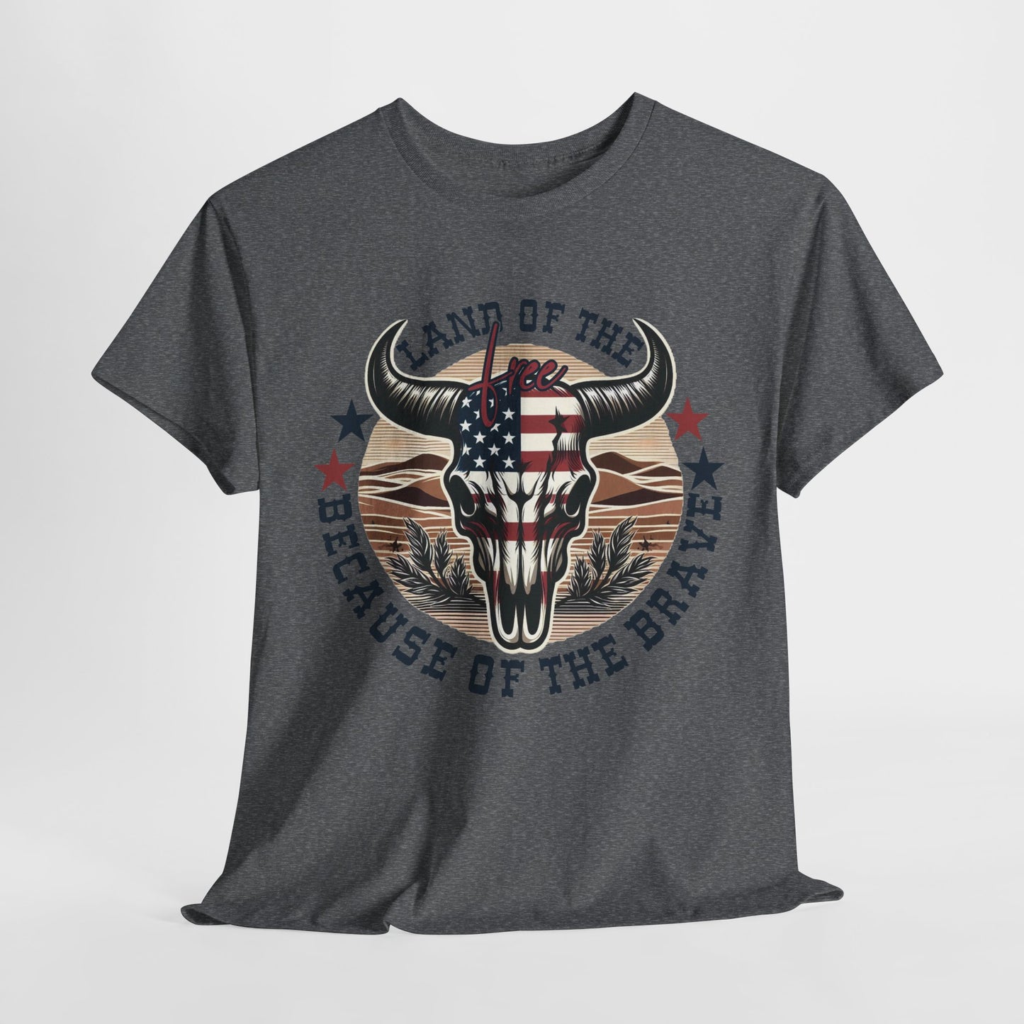 Land of the Free Because of the Brave #3 T-Shirt