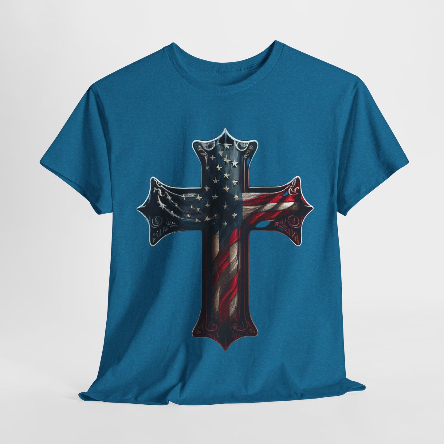 American Flag Cross #2 T-Shirt