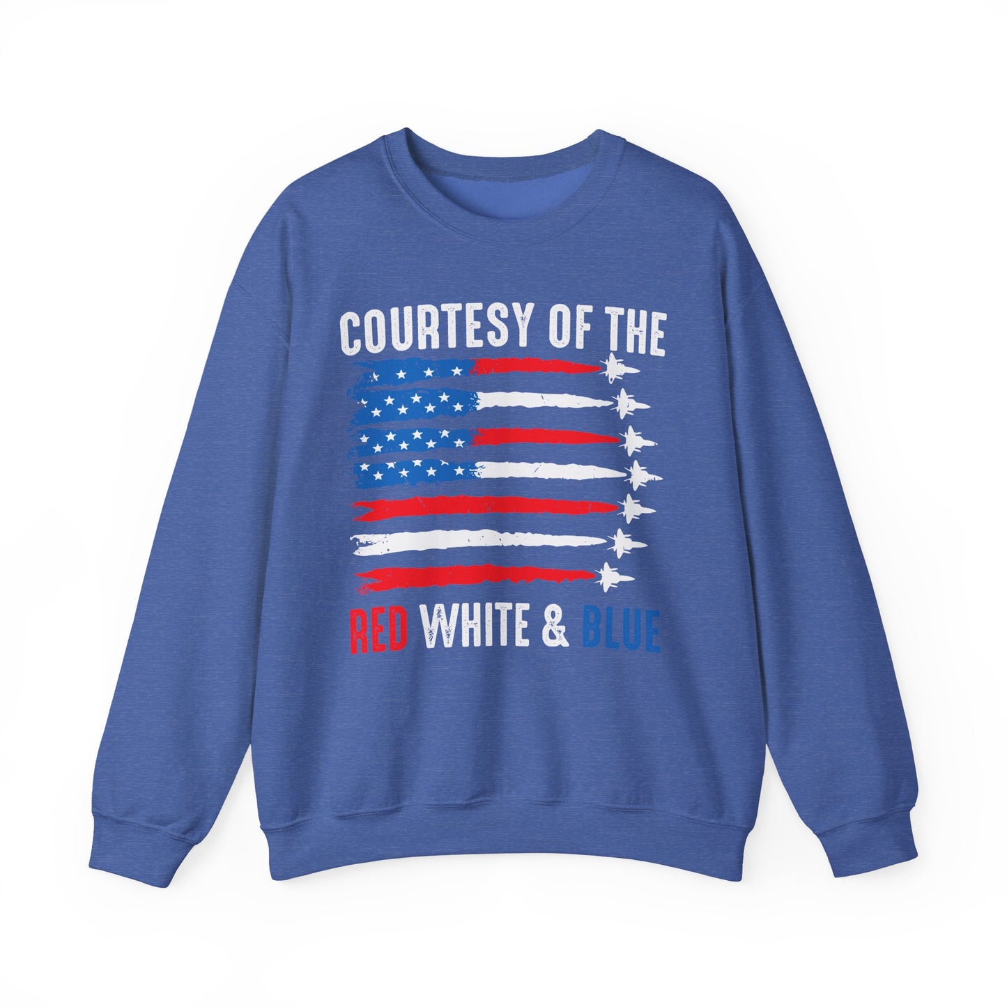 Courtesy of the Red, White & Blue Sweatshirt