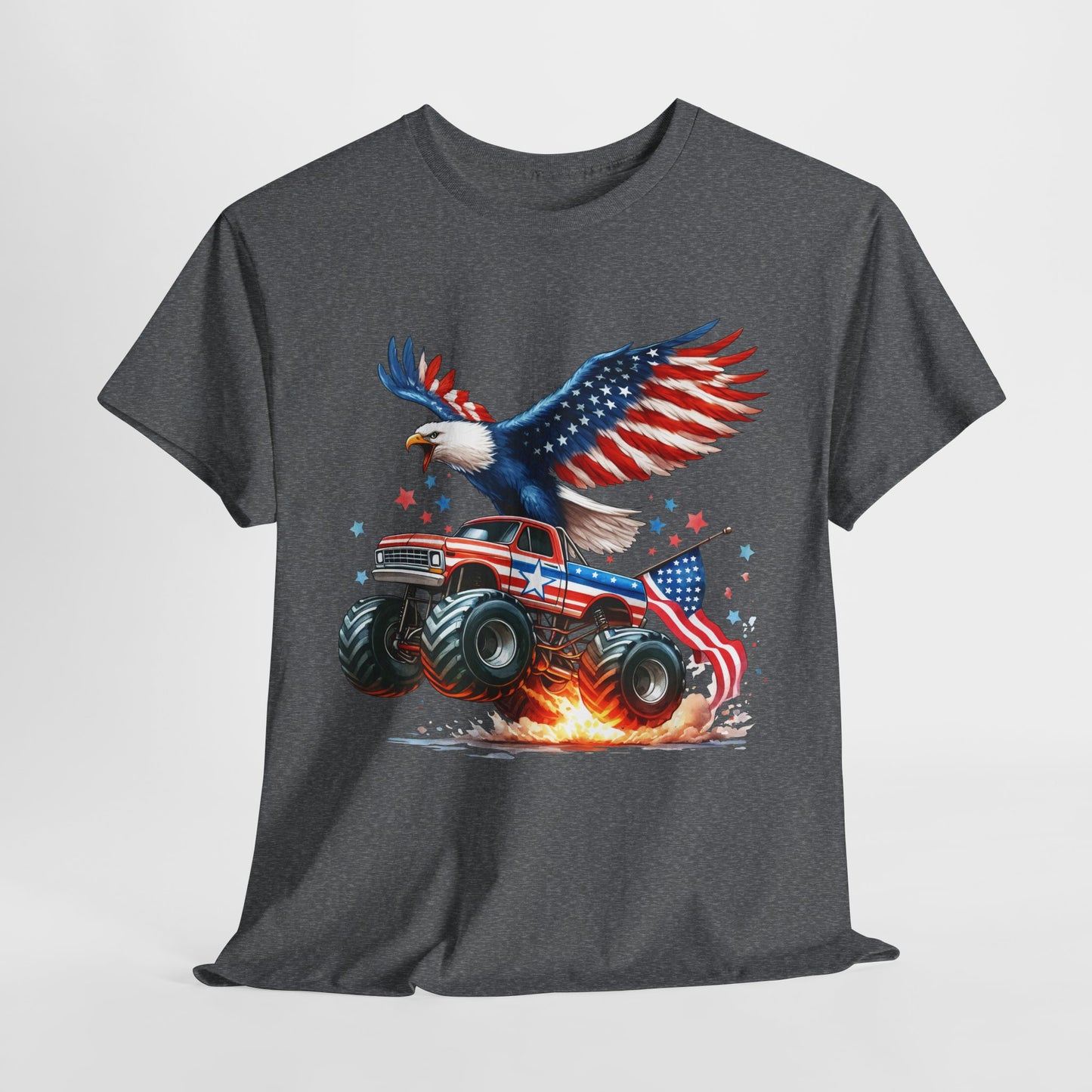 Eagle on a Monster Truck T-Shirt