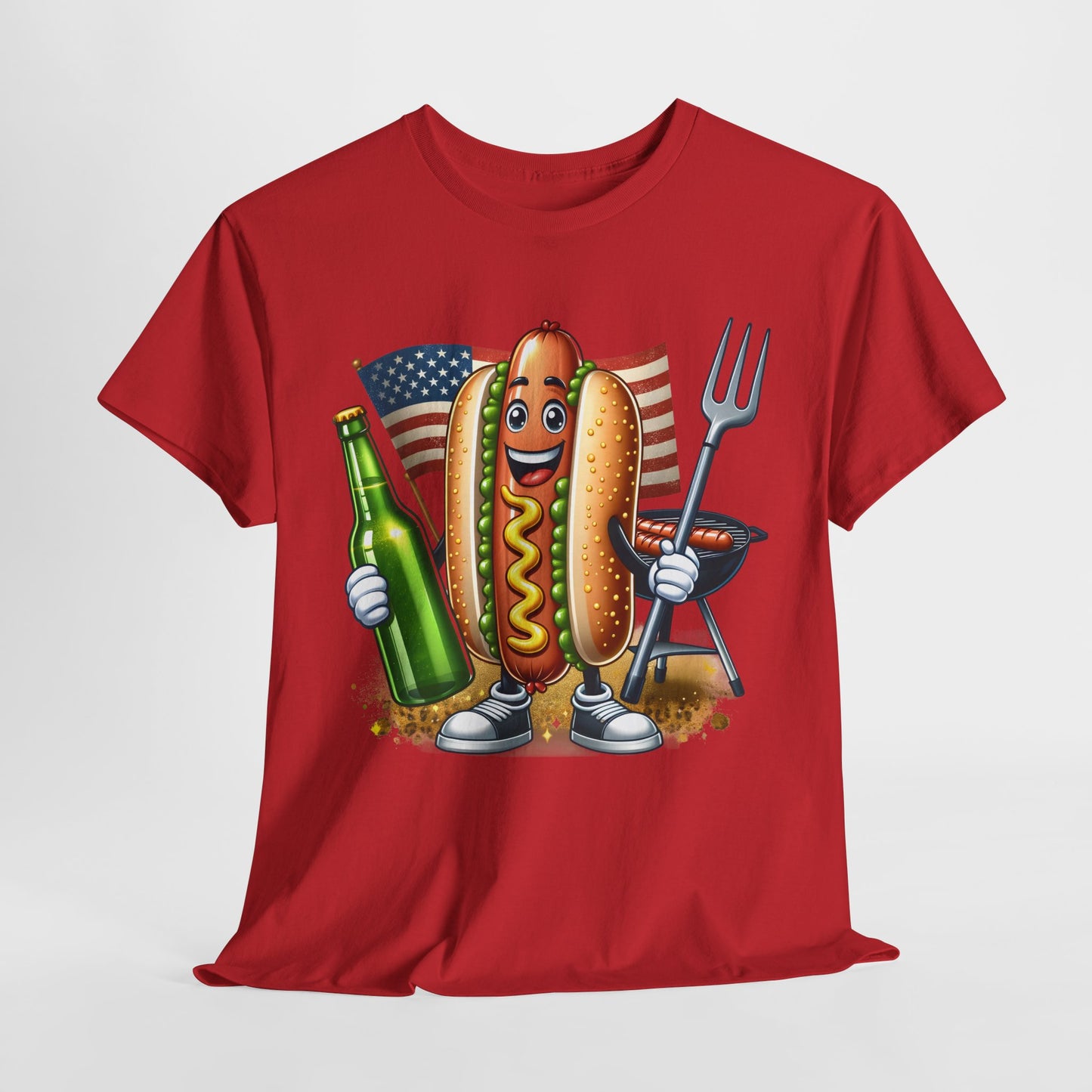 Hot dog and a Beer T-Shirt