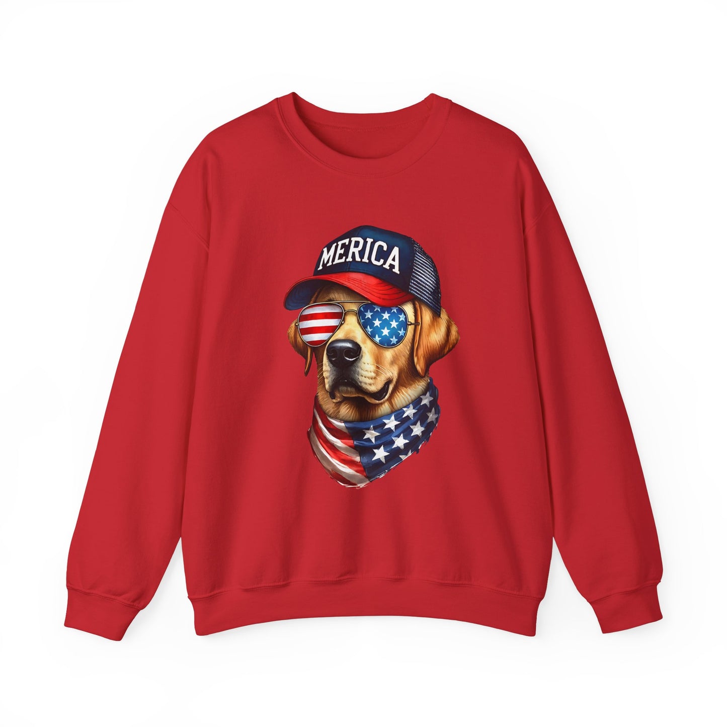 4th of July 'Merica Dog Sweatshirt